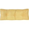 thumbnail image 4 of The Gripper Non-Slip Tufted Bench Cushion for Indoor Furniture, Entryway Storage, Bay Window, Corner Nook or Piano Seat, 43 Inches, Yellow, 4 of 5