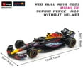 thumbnail image 1 of Nouveau Produit Bburago 1:43 F1 Aston Martin Aramco F1 Team AMR23 2023 #14 Alonso #18 Stroll Voiture en Alliage Moulée sous Pression Modèle Jouet de Collection, 1 of 5