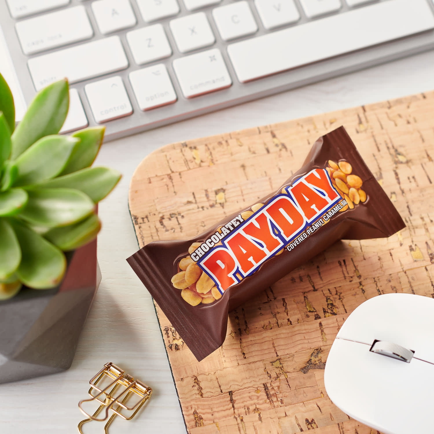 (3 pack) Payday Chocolatey Peanut Caramel Snack Size Candy, Bag 9.12 oz