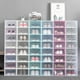 thumbnail image 5 of Caja de almacenamiento de zapatos, caja de almacenamiento de zapatos apilable transparente gruesa para el hogar, organizador de caja de zapatos, diseño fácil de usar, 5 of 9