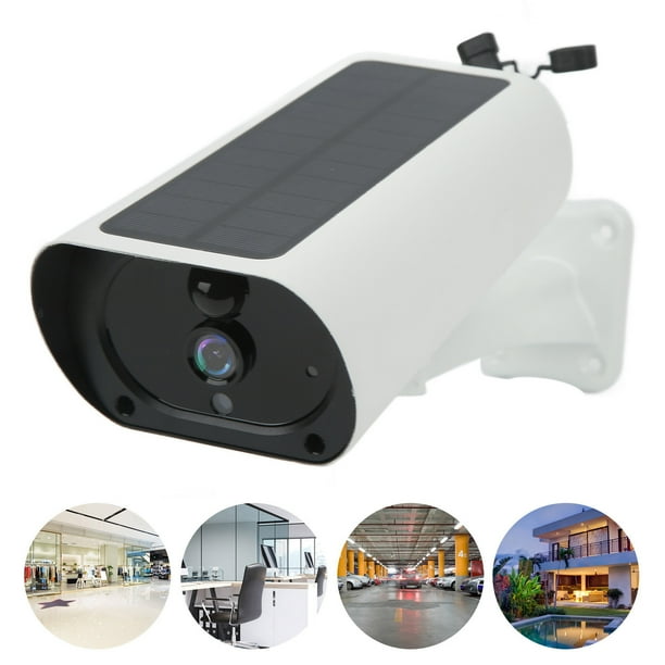 Cámara de Vigilancia, Cámara de Seguridad Solar de Almacenamiento en La Nube IP67 Weather Inmovoud 1080p HD 2 Way Audio para el HOGAR