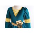 thumbnail image 4 of Brave Princess Costume Kids Dress up Birthday Carnaval Party Classic Costume, 4 of 7