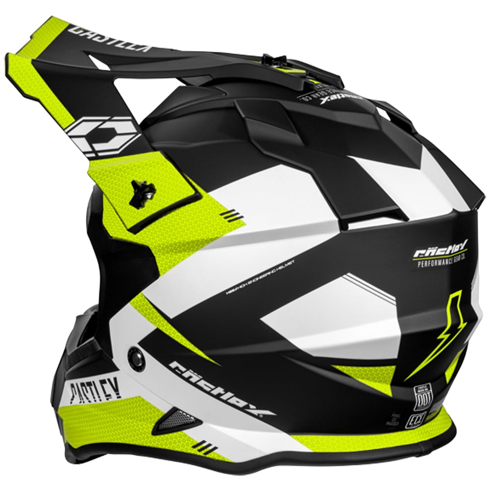 Castle Mode MX Corsa Youth Offroad Helmet Matte H-Vis MD