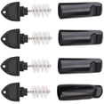thumbnail image 1 of 8 Pieces Draft Beer Faucet Cap & Plug Brush - Rubber Tap Soother Sanitary Covers, 1 of 6