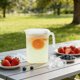 thumbnail image 5 of 1.8L Home Refrigerator Water Bottle Heat Resisting Lidded Tea Strainer Large-Capacity Beverage Dispenser, 5 of 6