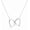 Interlock Stirrup Necklace, variant on YAFEINI Horse Gift Jewelry 925 Sterling Silver Simple Double Horse Strirrup Lariat Necklace Horse Gift For Women
