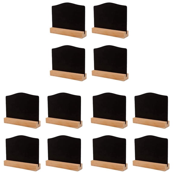 12 PCS Mini Chalkboard Signs for Chalk Sign,Food Labels Message Board Signs for Restaurant Wedding