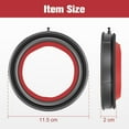 thumbnail image 6 of Aorsher Dust Bin Top Fixed Sealing Ring Replacement Compatible with V10 SV12 Vacuum Cleaner, Cleaner Bin Repair Part Accessories, 6 of 13