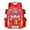 red-Large, variant on Cars Cartoon Red Racing Bag 3D Pocket Backpack Mini Red Racing Backpack