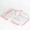 thumbnail image 2 of 2PCS Kitchen Utensils Double Pot Double Basket Air Fryer Accessories And Grill 2 Piece Set, 2 of 4