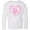AA-White, variant on Inktastic Mimi's Sweetie Pie with Pink Hearts Long Sleeve Youth T-Shirt