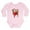 Petal Pink, variant on CafePress - Fa La La Llama Long Sleeve Infant Bodysuit - Long Sleeve Cotton Baby Bodysuit
