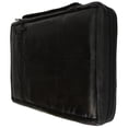 thumbnail image 2 of menswallet Leather Bible Cover, Extra Large, with Pen and Pencil Holders, Black, 2 of 3