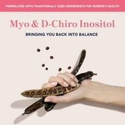 Myo-Inositol & D-Chiro Inositol Powder for Menstrual Cycle & Ovarian Health Support | 40:1 Ratio | 2.17 oz, 30 Servings