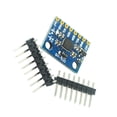 thumbnail image 3 of Seitruly GY-521 6DOF MPU-6050 Acelerómetro de 3 ejes y módulo giroscópico para con pines 3-5V CC Sensores + Módulo de acelerómetro Electrónica miscelánea, 3 of 6