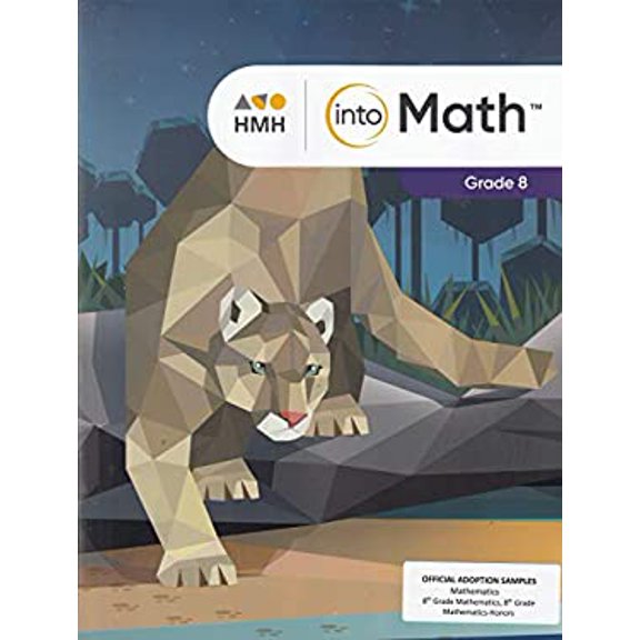 Pre-Owned HMH: into Math Student workbook Grade 8 Paperback