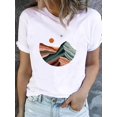 thumbnail image 3 of Camiseta estampada para mujer, ropa de manga corta, estilo de dibujos animados de animales, ropa bonita, Camiseta básica de moda, 3 of 5