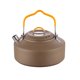 thumbnail image 2 of Hervidor de agua para acampar de 1,0 l, tetera de agua, tetera de acero inoxidable, resistente para uso en fogatas, mango práctico versátil, tetera shamjiam Hervidor de agua al aire libre, 2 of 8