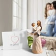 thumbnail image 3 of Mother's Day Resin Mother and Child Figurine Heartwarming Hand-Painted Statue for Desktop ornament Party Decor Mom Birthday Gift from Daughter and Son 1PCS, 3 of 9