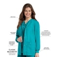 thumbnail image 1 of Landau Veste de Gommage Classique pour Femmes, Coupe Décontractée, Col Rond, 4 Poches, 1 of 5