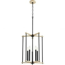 8134-5-69 Quorum Lighting Silva - 5 Light Entry Foyer in style - 16 inches wide by 20.25 inches high     -Traditional Installation