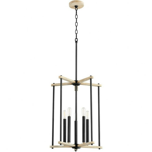 8134-5-69 Quorum Lighting Silva - 5 Light Entry Foyer in style - 16 inches wide by 20.25 inches high     -Traditional Installation