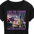 thumbnail image 3 of Disney - Darkwing Duck - I Am the Terror - Women's Short Sleeve Graphic T-Shirt, 3 of 5