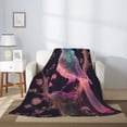 thumbnail image 2 of Sikiie Bird 1 Cozy Flannel Fleece Throw Blanket: Lightweight & Thick for All Seasons - Perfect for Women, Men, & Kids"60"x50", 2 of 6