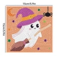 thumbnail image 2 of 4 Pack Halloween Diamond Art Kits for Age 8,DIY Easy Gem Painting Kit, 2 of 7