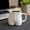 White, variant on Funny Vintage Style Jeans Shaped Coffee Mugs, Novelty Denim Coffee Cups Ceramic with Handle, Hilarious Taza Para Cafe for Office Home