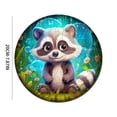 thumbnail image 4 of AZXY Raccoon Acrylic Puzzle Suncatcher, Stained Glass Window Hanging Sun Catcher, Crystal Suncatchers for Windows Hanging Indoor Outdoor DIY Craft Gift, 4 of 8