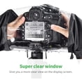 thumbnail image 2 of Camera Rain Cover, Waterproof Rain Cover Camera Rain Cover Protection for Canon Nikon and other large digital SLR cameras, 2 of 4
