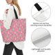 thumbnail image 3 of Easygdp Pastel Christmas Trees on Pink Bolsas Tote para Mujer, Bolsos de Hombro para Viaje, Bolsos de Mano de Gran Capacidad para Compras y Trabajo, 3 of 8