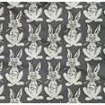thumbnail image 4 of oneOone Organic Cotton Poplin Twill Fabric Rabbit Block Fabric Prints By Yard 42 Inch Wide, 4 of 4