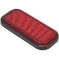 thumbnail image 2 of YISITIAN Car Rectangular Reflector, 4pcs Rectangular Reflector Safety ABS Reflective Sticker Universal for Car Motorcycle Parts (Red) CA919-3255, 2 of 9