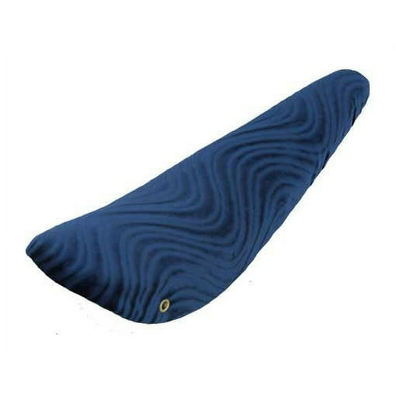 20" Banana Saddle Velour Blue.lowrider bike seat, lowrider bicycle seat, chopper bike seat, lowrider part