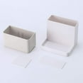 thumbnail image 1 of Organizador de almacenamiento de escritorio, caja portatarjetas para lápices, contenedor para escritorio, suministros de oficina, tocador (1 pieza, albaricoque) ZefeiWu 8390614892262, 1 of 1