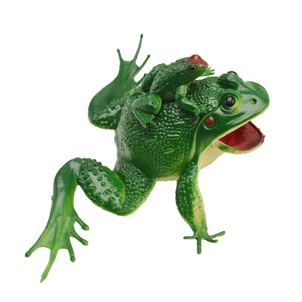 Mini Plastic Realistic Frog Toy Animals Frog Figure Toy Bath Toy for