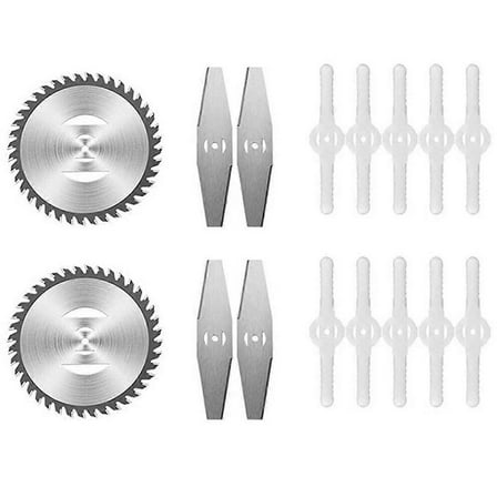 Steel Lawn Mower Blade Replacement Saw Blade, Universal Electric Weed Core Trimmer Accessories