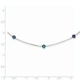 thumbnail image 2 of 14K White Gold Black FW Cultured Pearl Necklace, 2 of 3