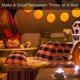thumbnail image 2 of Juego de 4 fundas de almohada a cuadros de búfalo de otoño de Halloween, funda de almohada cuadrada decorativa de granja, funda de almohada de 18x18 pulgadas para el hogar, 2 of 4
