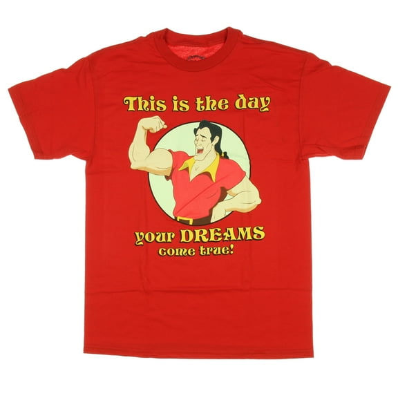 Disney Gaston Dreams Come True Mens T-Shirt (Medium)