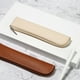 thumbnail image 5 of Estuche de cuero para lápices, estuche delgado para bolígrafos, estuche pequeño para lápices, bolso de papelería, bolso cosmético portátil con cremallera para lápices, 5 of 5