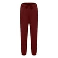 thumbnail image 6 of Miluxas Sweat Suits for Men Clearance Set 2 Piece Hoodie Jogger Long Sleeve Sweatsuits Hoodie and Pants Red 4(S), 6 of 9