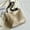White, variant on Hobo Bag for Women Crossbody Handbag Ladies Chic Shoulder Bags Black Purse