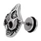 thumbnail image 1 of Skull Studs Punk Earrings Gothic Post Earrings Jewelry Gift For Men Women Rock------Product code 69130, 1 of 5
