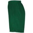 thumbnail image 4 of Augusta Sportswear XS Boys Modified Mesh Shorts Dark Green 1851, 4 of 5