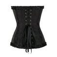 thumbnail image 2 of UPPADA Corset Tops for Women Clearance,Womens Floral Corset with Zipper Embroidered Corset Tops Vintage Corset Dress Lace Corset Tops Overbust Corset Bustier Top, 2 of 4