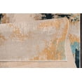 thumbnail image 4 of La Dole Rugs Abstract Rustic Minimalistic Modern Runner Rug - Amazing Soft Premium 2x4 Room Decor Carpet for Living Room, Entrance, and Hallway - Orange, 3x5 (2'7" x 4'11", 80cm x 150cm), 4 of 7