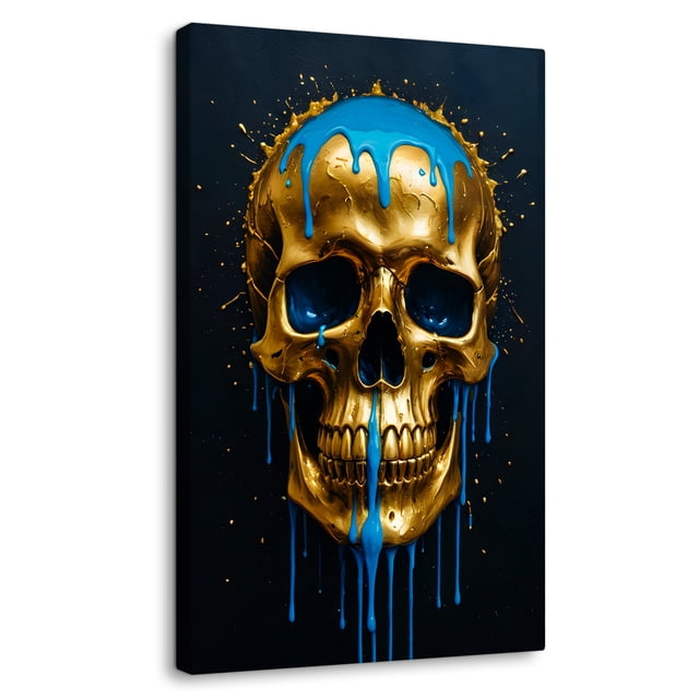 Cuadro Decorativo Canvas Canvas Revolution Destellos Dorados 60x90
